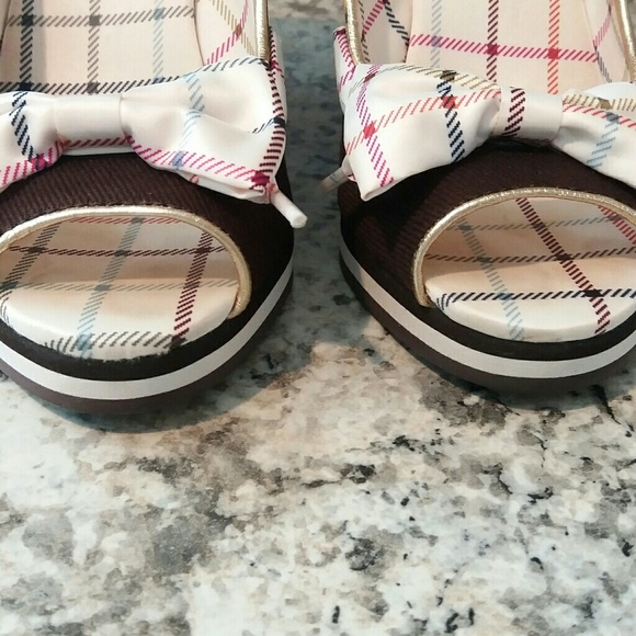 Coach wedge sandals size 8M - Picture 2 of 5